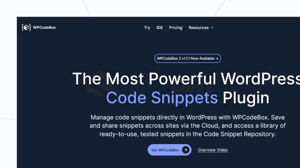 WPCodeBox