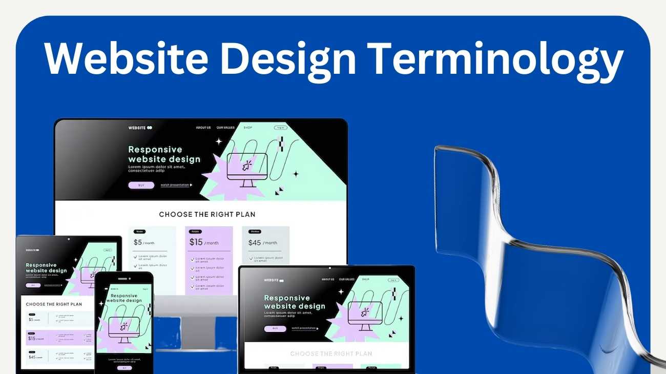 website design terminology