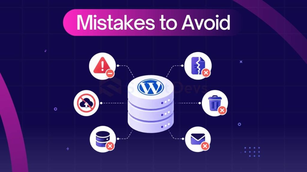 Mistakes to Avoid