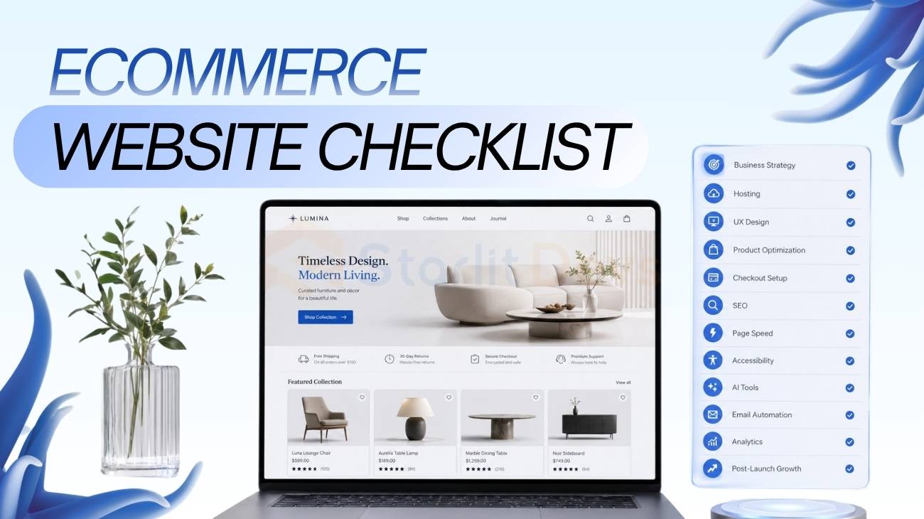 ecommerce website checklist