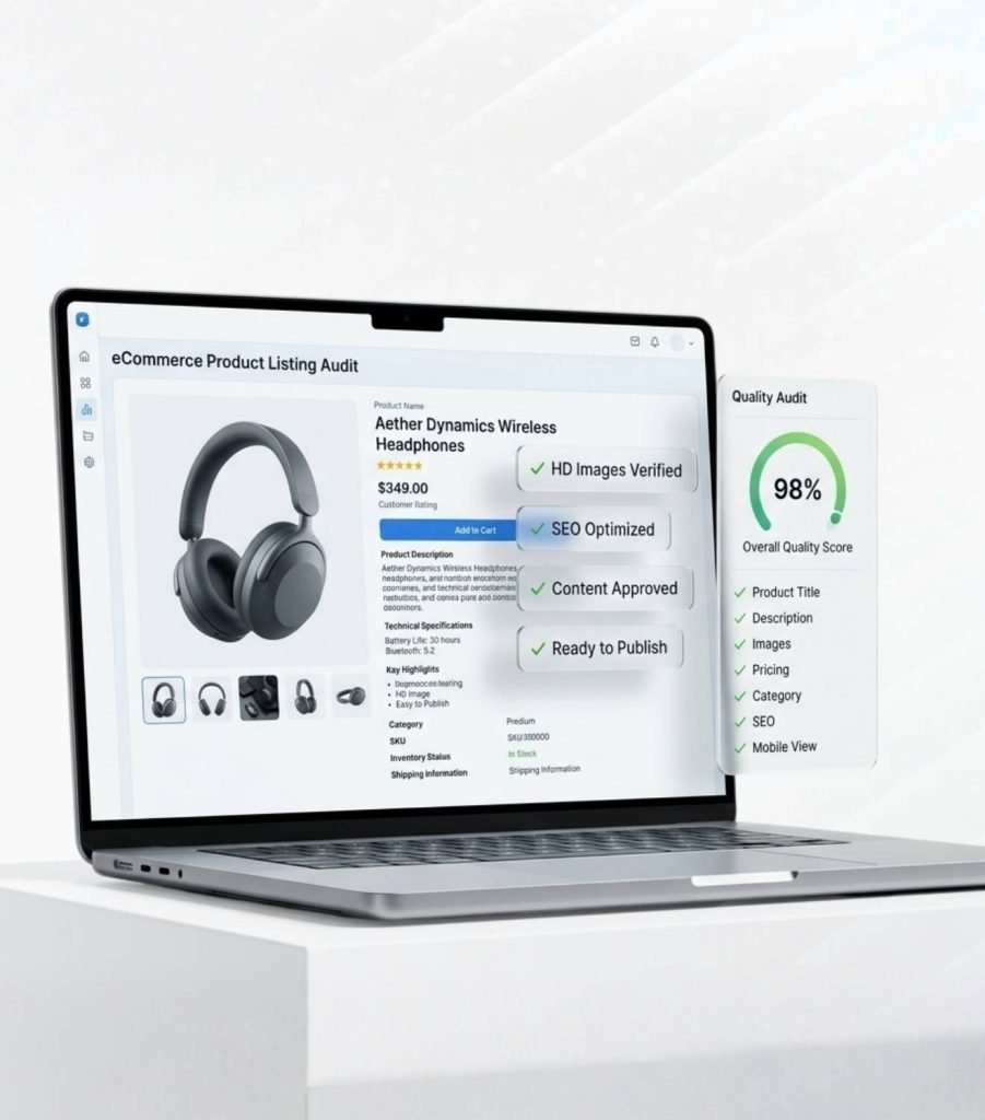Quality Check & Listing Audit Before Publishing