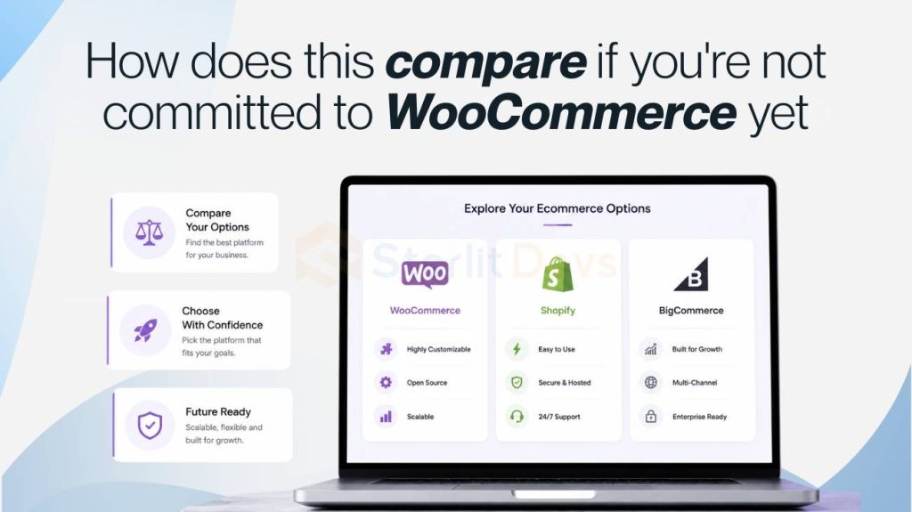 How does this compare if youre not committed to WooCommerce yet