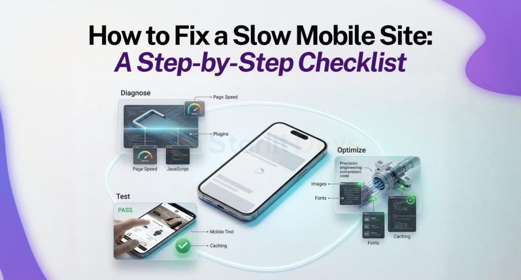 How to Fix a Slow Mobile Site A Step by Step Checklist