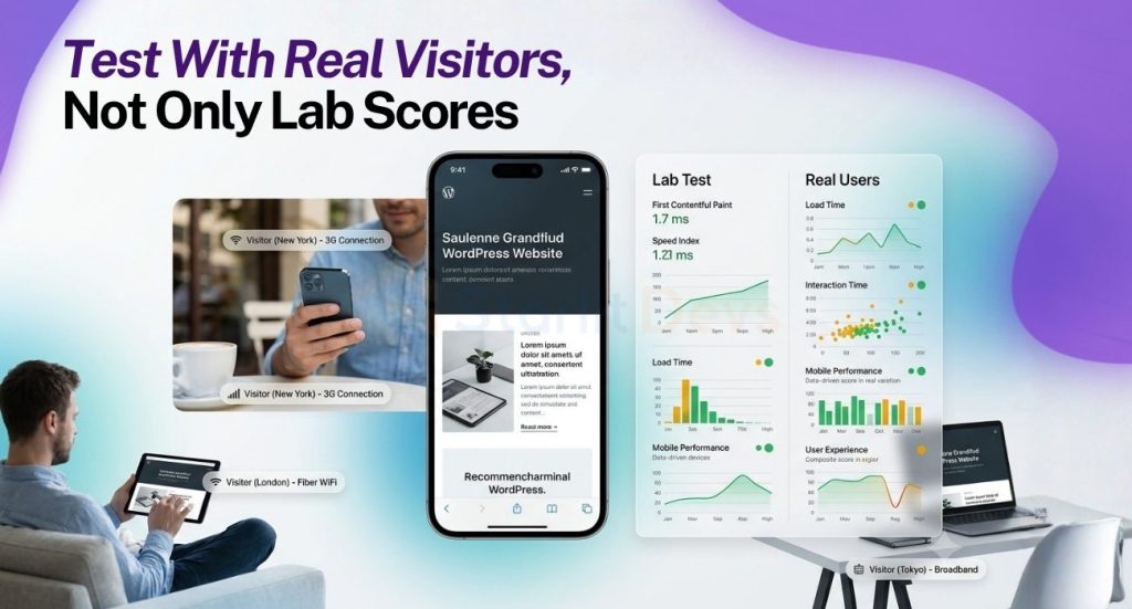 Test With Real Visitors, Not Only Lab Scores