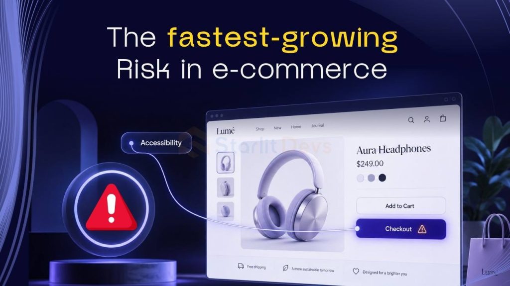 Accessibility lawsuits are the fastest growing risk in ecommerce