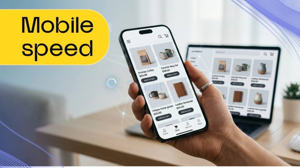Mobile speed matters more than the demo store suggests