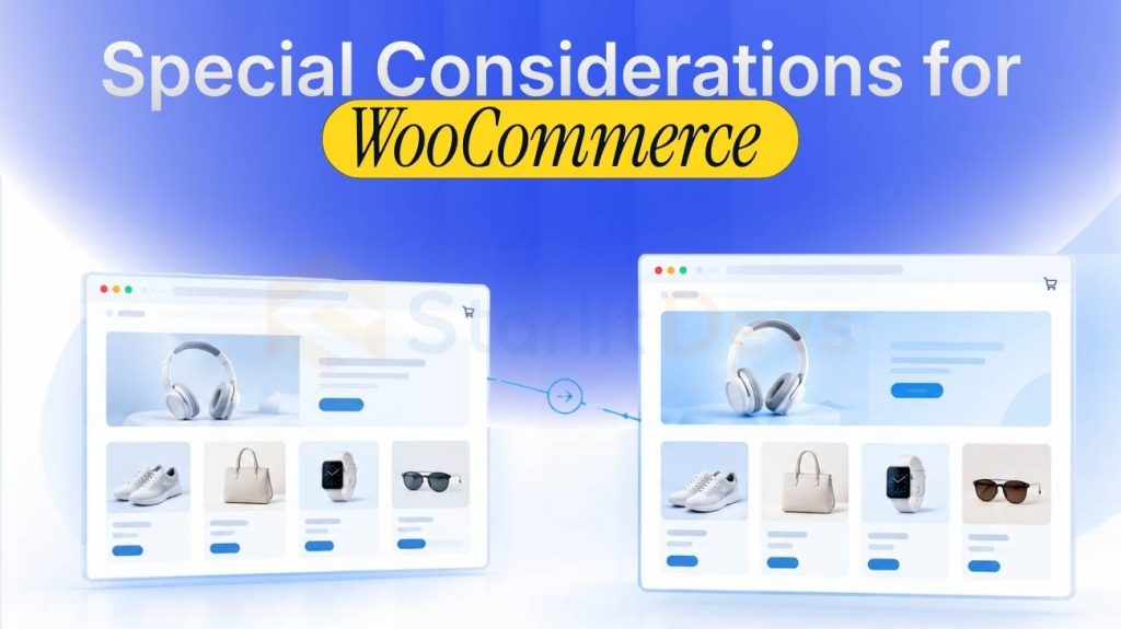 Special Considerations for WooCommerce